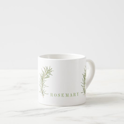 VERSE ROZEMARIJN Espresso Cup Espresso Kop (Voorkant rechts)