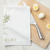 VERSE ROZEMARIJN Keukenhanddoek (Quarter Fold)