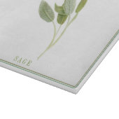 VERSE SAGE 11x8 Glas Snijplank (Hoek)