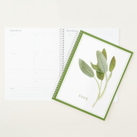 VERSE SAGE 8.5x11 Planner / Groen (Display)