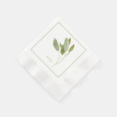VERSE SAGE Coined Cocktail Papier Servetten (Hoek)