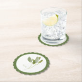 VERSE SAGE Geschulpte ronde Onderzetters (+tekst)  (Insitu)