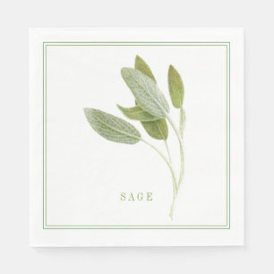 VERSE SAGE Standaard Luncheon Papier Servetten