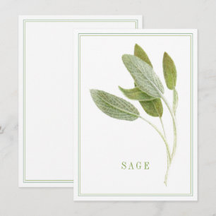 VERSE SALIE 4.5x6.25 Platte kaart