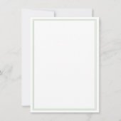 VERSE SALIE 4.5x6.25 Platte kaart (Achterkant)