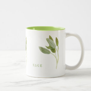 VERSE SALIE Lime Tweekleurige Mok