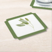 VERSE SALIE Ticket Papier Onderzetters (-text) - G (Gekanteld)