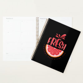 Verse Sap Typografie Illustratie Kunstwerk Planner