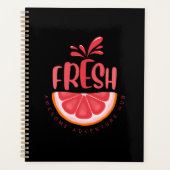 Verse Sap Typografie Illustratie Kunstwerk Planner (Voorkant)