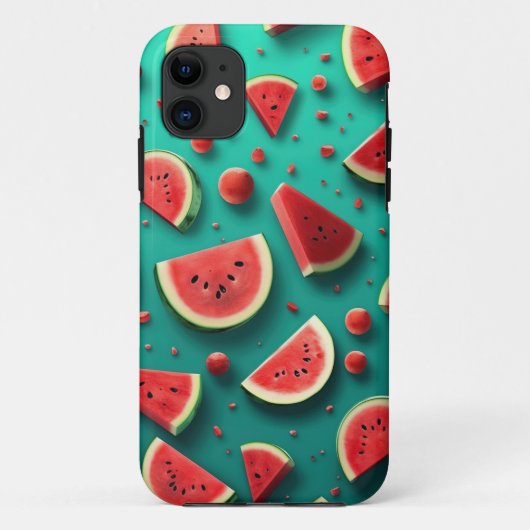 Verse sappige watermeloen Case-Mate iPhone case (Achterkant)