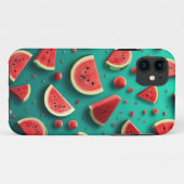 Verse sappige watermeloen Case-Mate iPhone case (Achterkant (horizontaal))