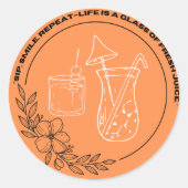 "Verse sapslokjes" Stickers (Voorkant)