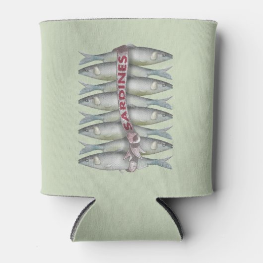Verse sardines blikjeskoeler (Voorkant)