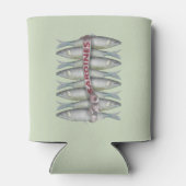 Verse sardines blikjeskoeler (Achterkant)