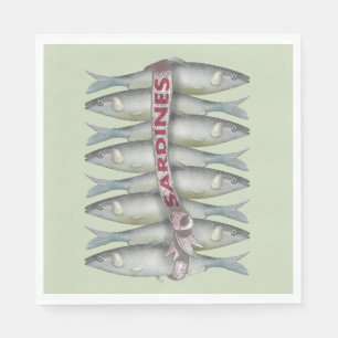 Verse sardines servet