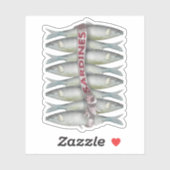 Verse sardines sticker (Vel)