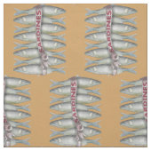 Verse sardines stof (Swatch)