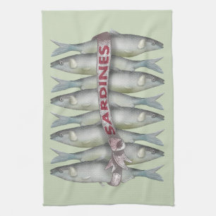 Verse sardines theedoek
