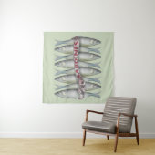 Verse sardines wandkleed (In situ)