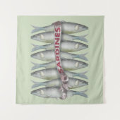 Verse sardines wandkleed (Voorkant)