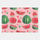 Verse Set Watermeloen Inpakpapier Vel (Voorkant)