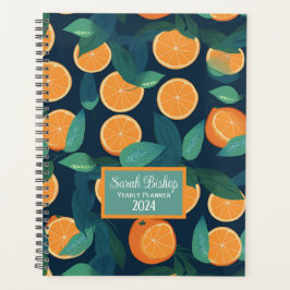 Verse Sinaasappels Custom Jaarlijkse Planner Hardc