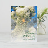 verse sneeuw op pijnnaalden (Staand voorkant)