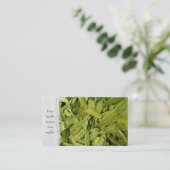 verse sneeuwerwten visitekaartje (Staand voorkant)