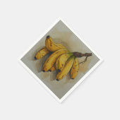 Verse stapel bananen servet (Hoek)