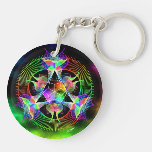 Verse start/Quantum Leap Sleutelhanger (Achterkant)