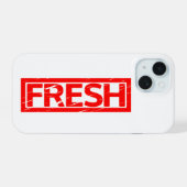 Verse stempel iPhone 15 case (Achterkant horizontaal)