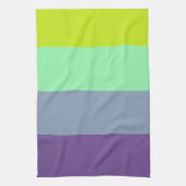 Verse Strepen: Hedendaagse Multi-Tone Handdoek (Verticaal)