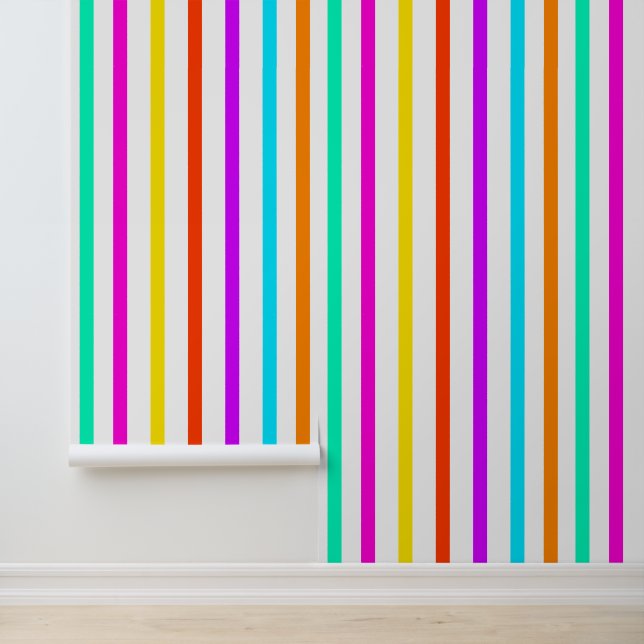 Verse Strepen Patroon Behang (Applicatie)