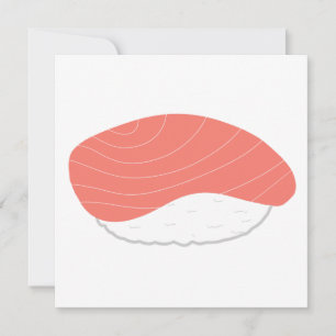 Verse Sushi Nigiri Sushi Japan Liefhebber Kaart