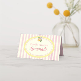 Verse Tafel Voedsel Labels Plaatskaartje