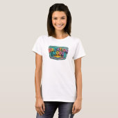 Verse Teal VACATION MODE Statement T-shirt (Voorkant volledig)