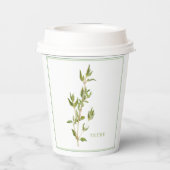VERSE THYME papieren bekers (Achterkant)