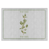 VERSE TIJM 11x8 Glas Snijplank (Voorkant)