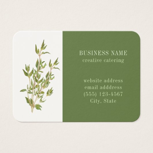 VERSE TIJM 3.5x2.5 Visitekaartje II (Voorkant)