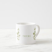 VERSE TIJM Espresso Cup Kop (Voorkant rechts)