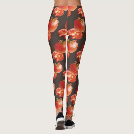 verse tomaat leggings (Achterkant)
