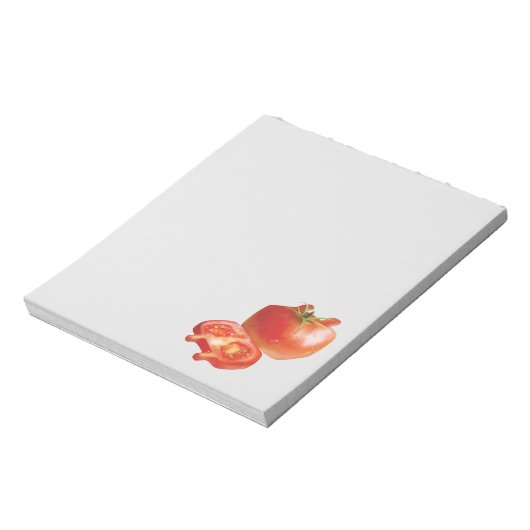 verse tomaat notitieblok (Linkerzijde)