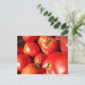 Verse tomaten briefkaart (Staand voorkant)