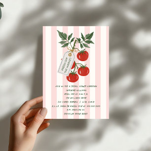 Verse Tomaten Bruidsmeisjesfeest Kaart