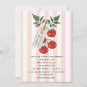 Verse Tomaten Bruidsmeisjesfeest Kaart (Voorkant)