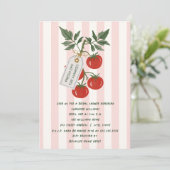 Verse Tomaten Bruidsmeisjesfeest Kaart (Staand voorkant)