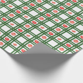 Verse Tomaten Tuinman Patroon Cadeaupapier (Hoek)