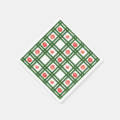 Verse Tomaten Tuinman Patroon Servet (Hoek)