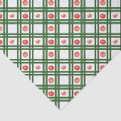 Verse Tomaten Tuinman Patroon Tissuepapier (Detail)