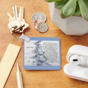 Verse Tracks Inspirerend Verse Sleutelhanger